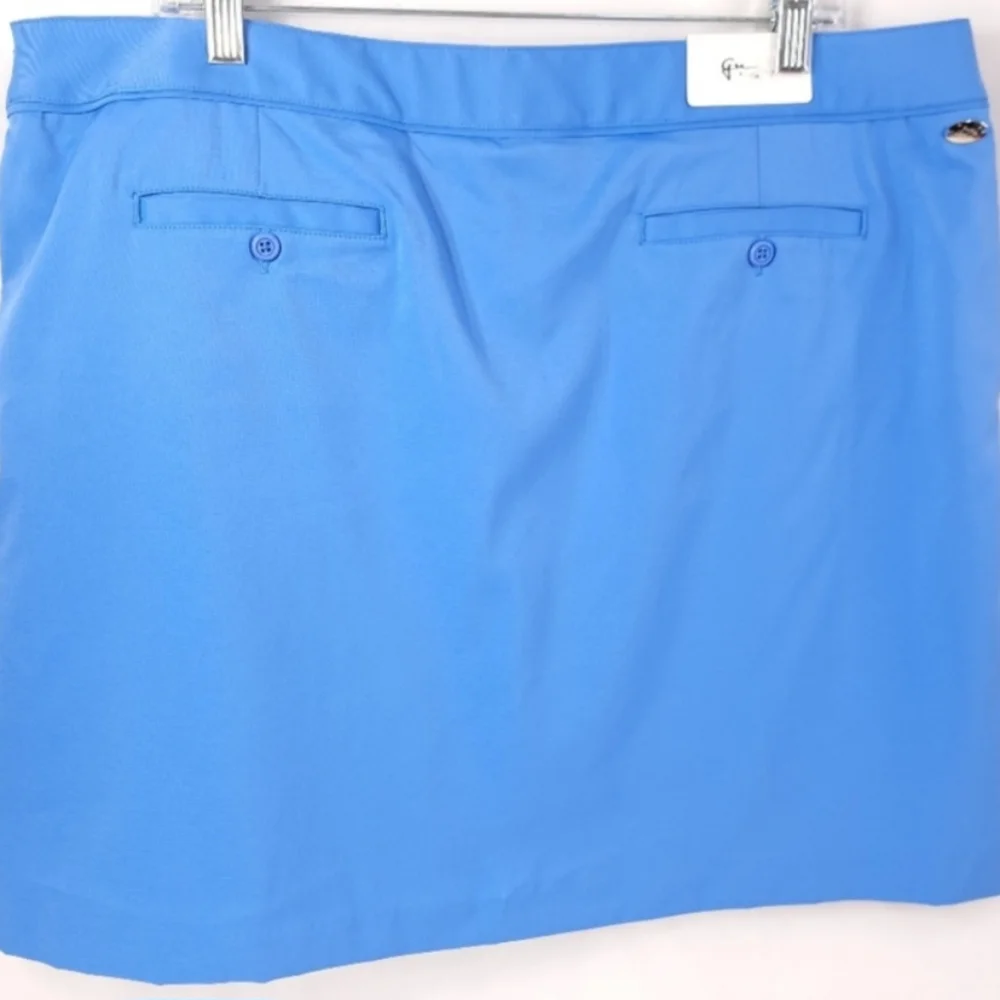 Greg Norman Women's Baby Blue Golf Skirt With In Built Underwear Size 16 - Picture 2 of 13